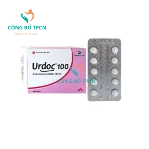 Urdoc 100mg - Thuốc điều trị bệnh viêm túi mật, sỏi mật hiệu quả